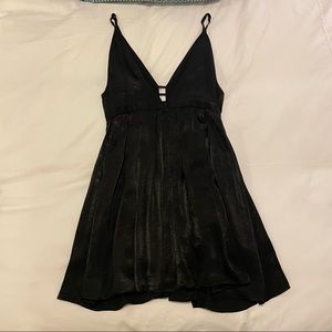 Free People Black Flowy Dress